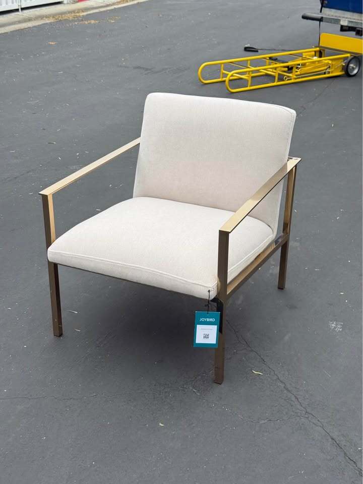 Joybird Orla Accent Chair (Leuven Snow)