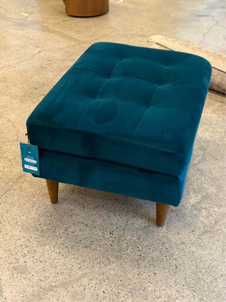 Joybird Briar Ottoman (Royale Peacock)