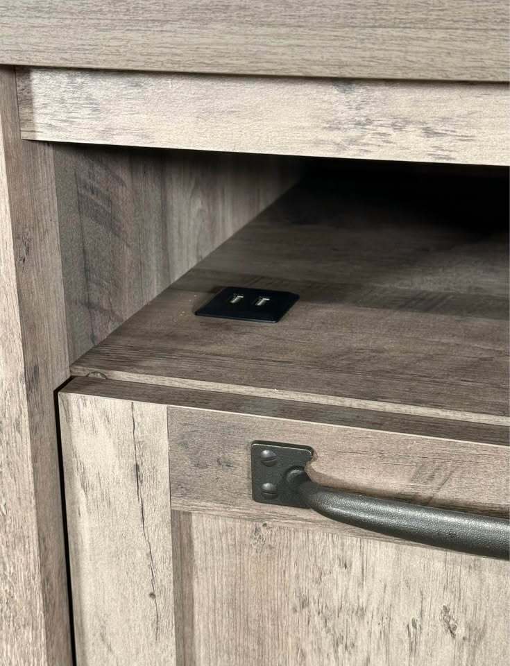 Better Homes & Gardens Nightstand (Rustic Gray)