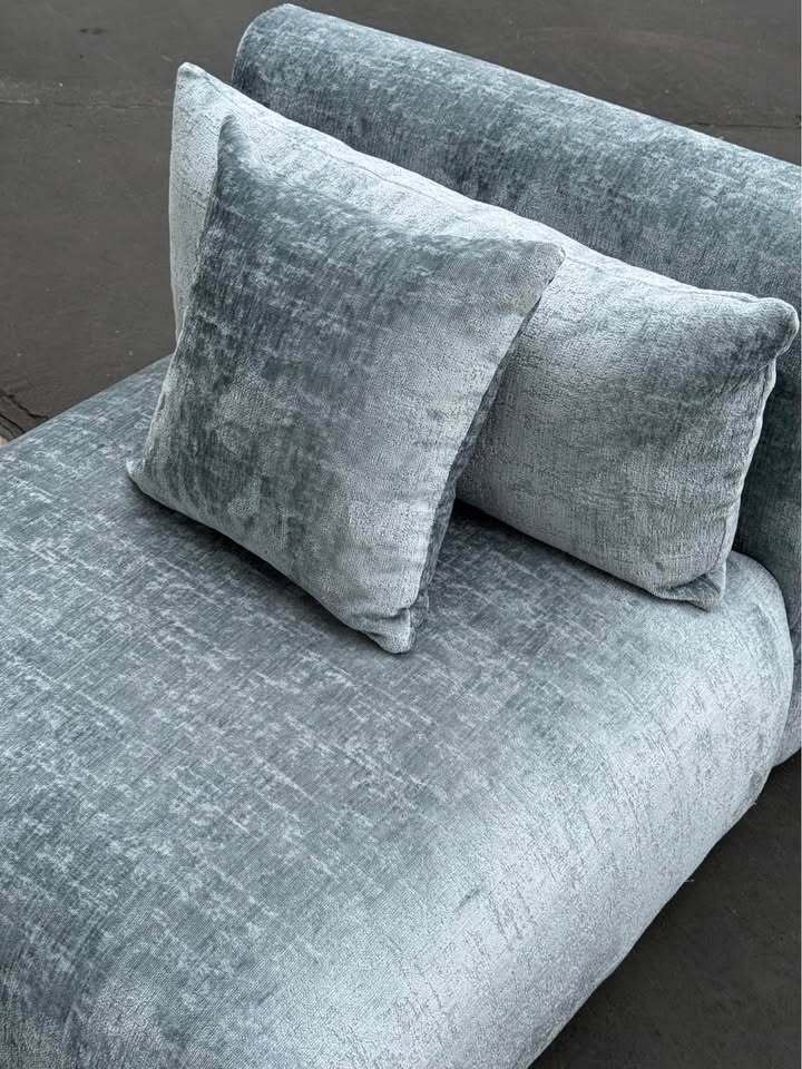 Joybird Carin Armless Chair (Plush Mist)