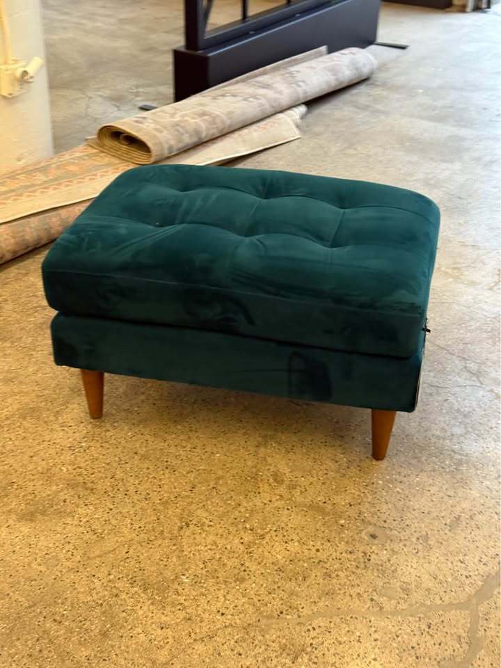 Joybird Briar Ottoman (Royale Peacock)