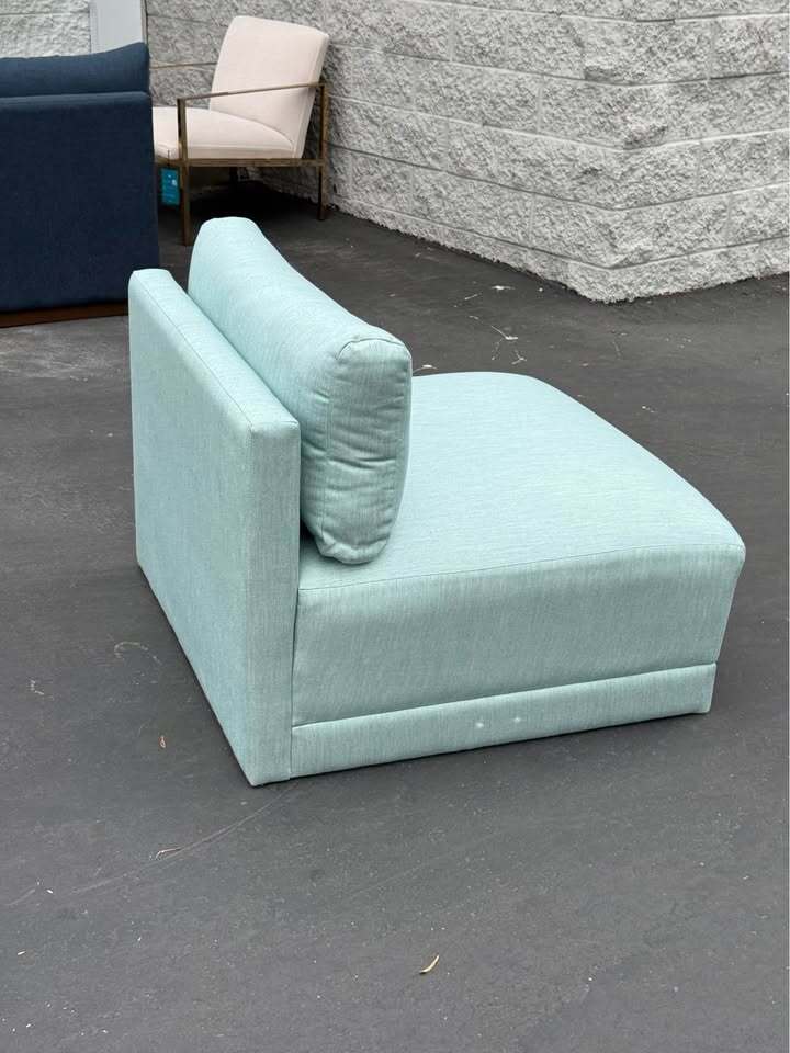 Joybird Maurice Armless Chair (Sunbrella Premier)