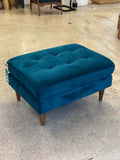 Joybird Briar Ottoman (Royale Peacock)