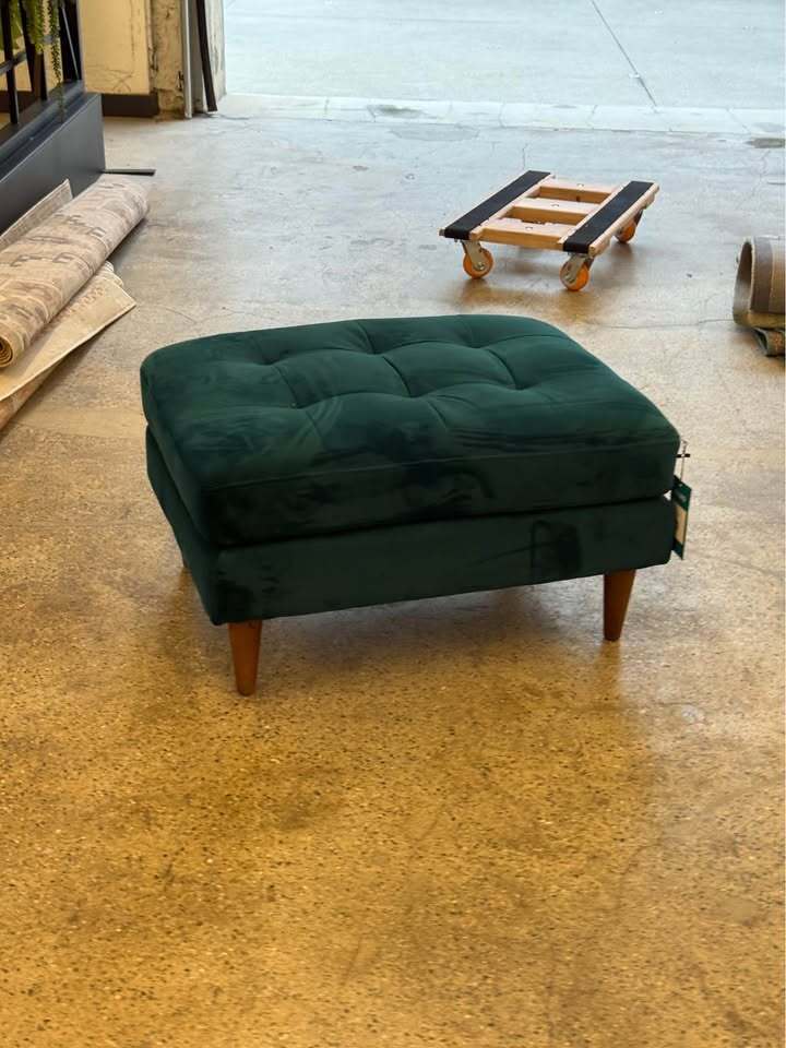 Joybird Briar Ottoman (Royale Peacock)