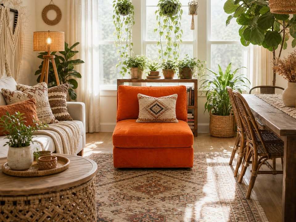 Joybird Daya Armless Chair (Royale Hacienda)