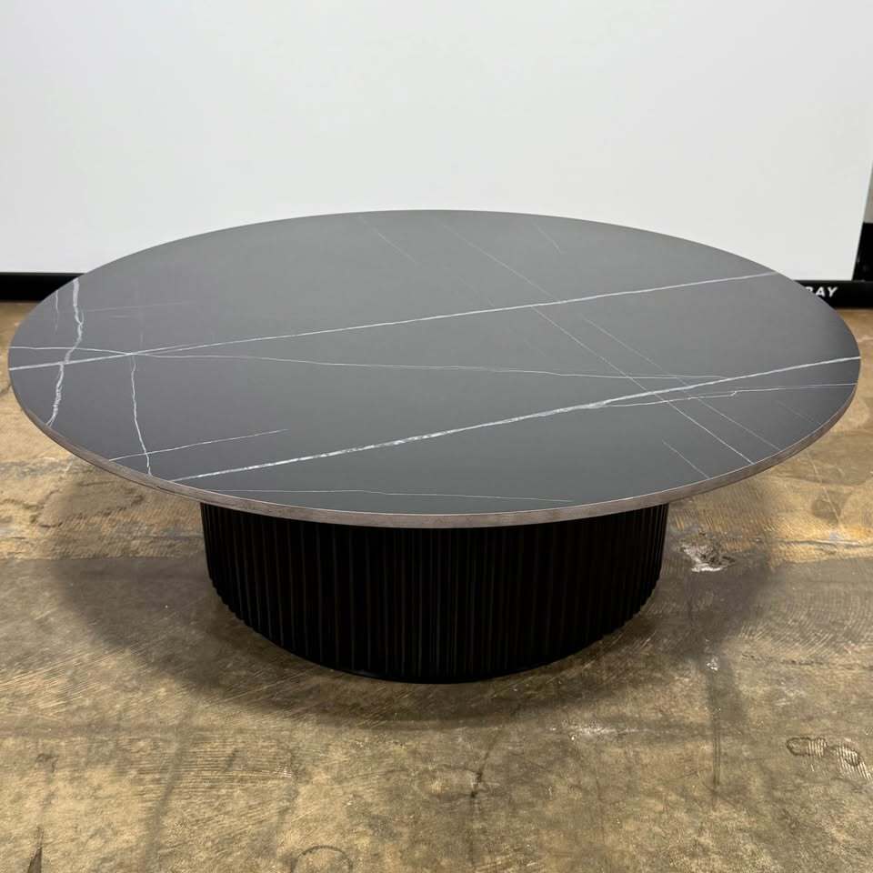 Rove Concepts Athena Coffee Table (Black Pietra Ceramic)