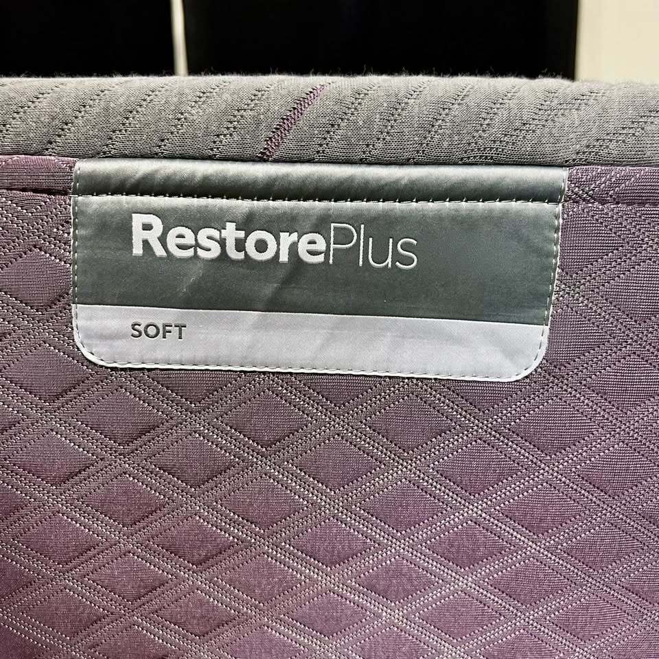 Purple Restore Plus Hybrid Mattress (Queen, Soft)