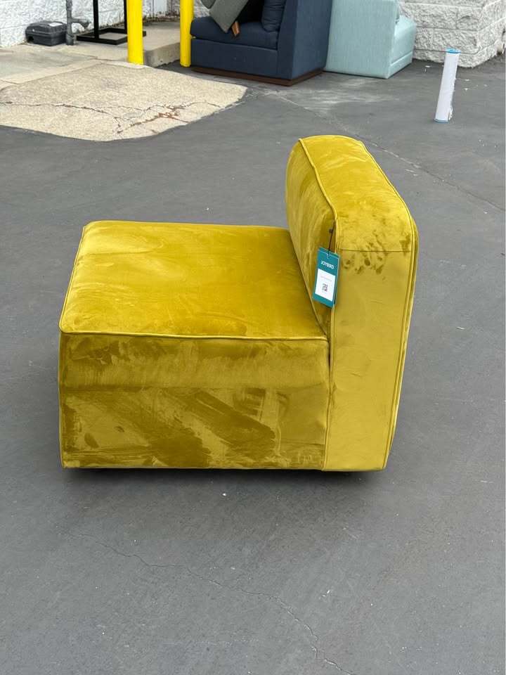 Joybird Logan Armless Chair (Royale Apple)