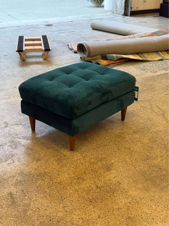 Joybird Briar Ottoman (Royale Peacock)