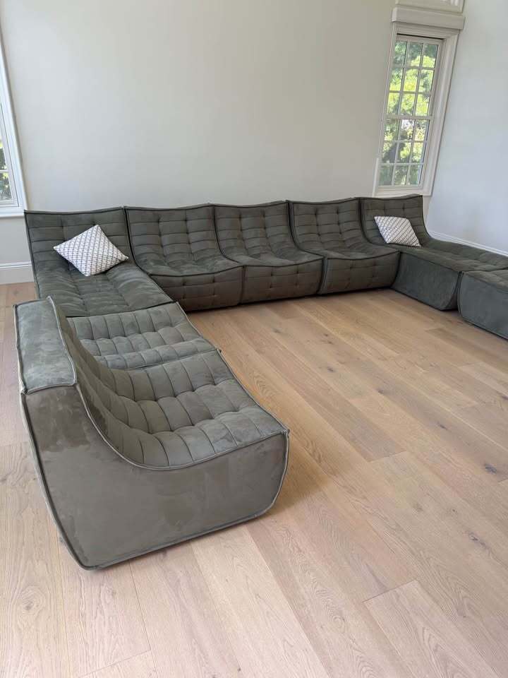 Rove Concepts Tanner Modular Sectional (Set of 2, Sage)