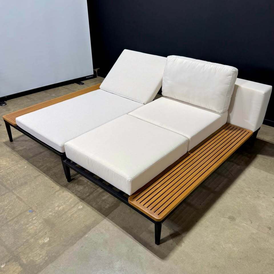 Rove Concepts Francis Outdoor Lounger with Right Chaise (Palisades Color)
