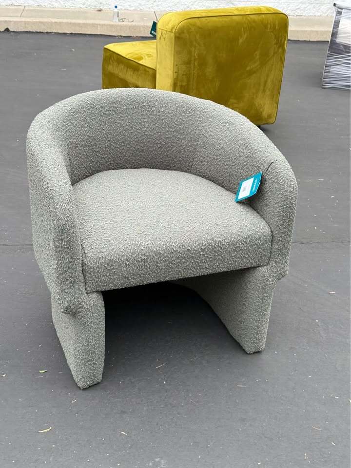 Joybird Mya Chair (Bubbly Cucumber)