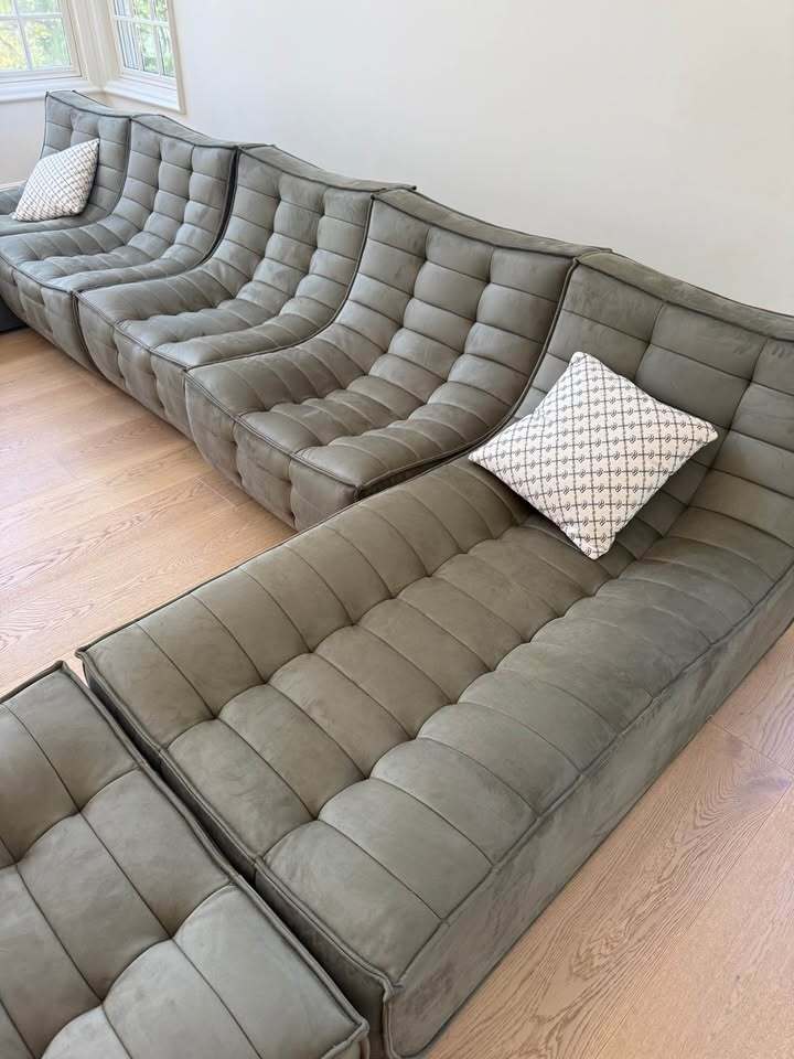 Rove Concepts Tanner Modular Sectional (Set of 2, Sage)