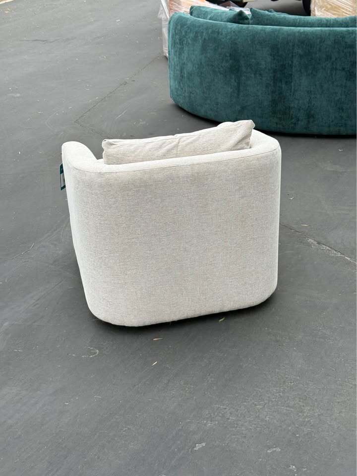 Joybird Amelia Swivel Chair (Merit Dove)