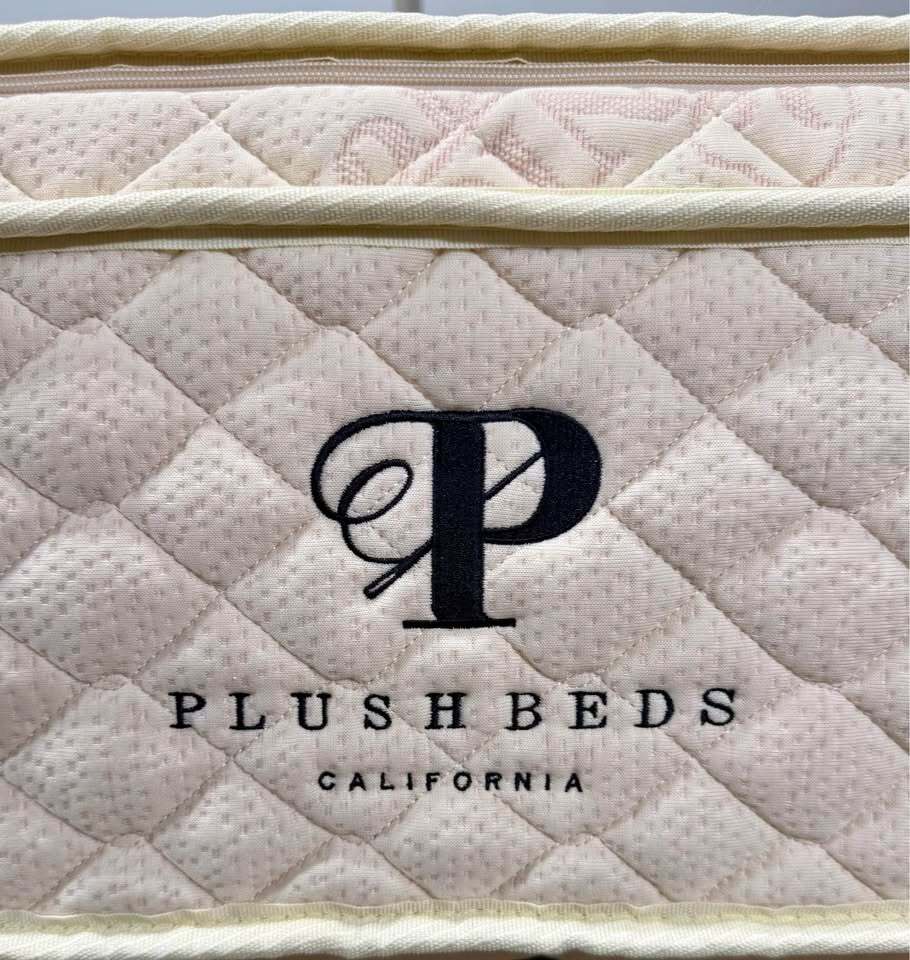 Plushbeds Luxury Bliss Hybrid Latex 12" Mattress (King, Firmness: Medium)