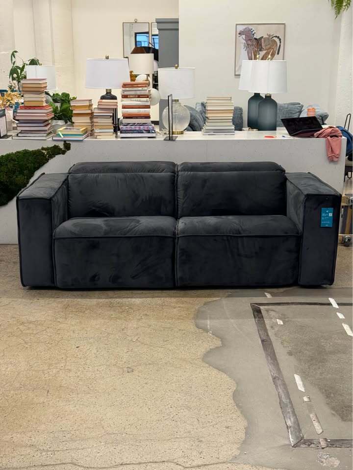 Joybird Camden Modular Reclining 2-Piece Sofa (Royale Gunmetal)