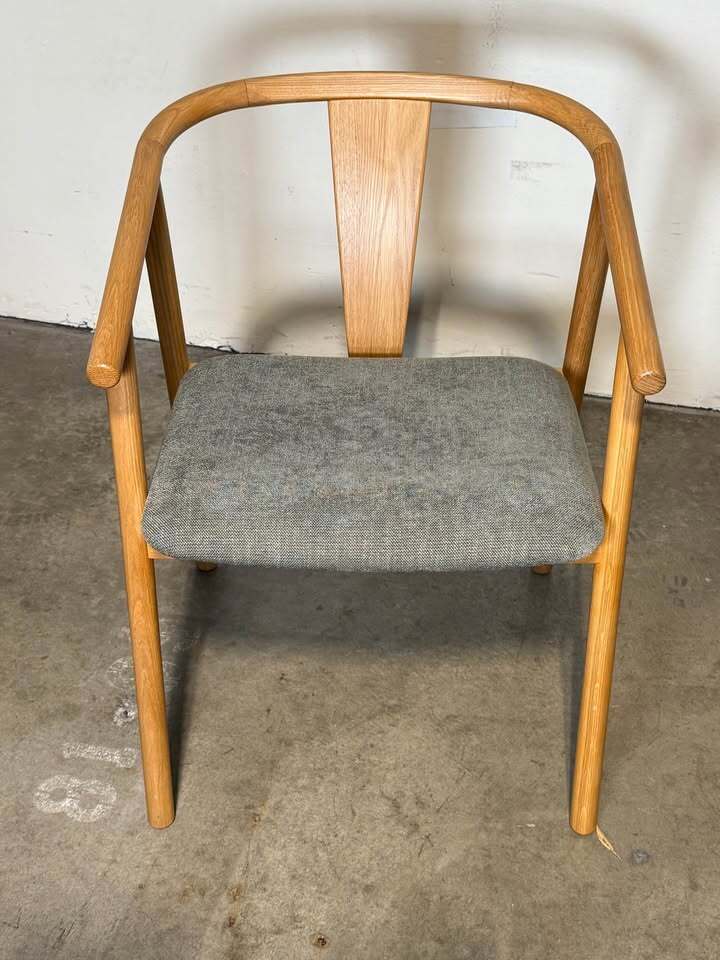 Article Fonra Dining Chair (Oak And Algonquin Green)