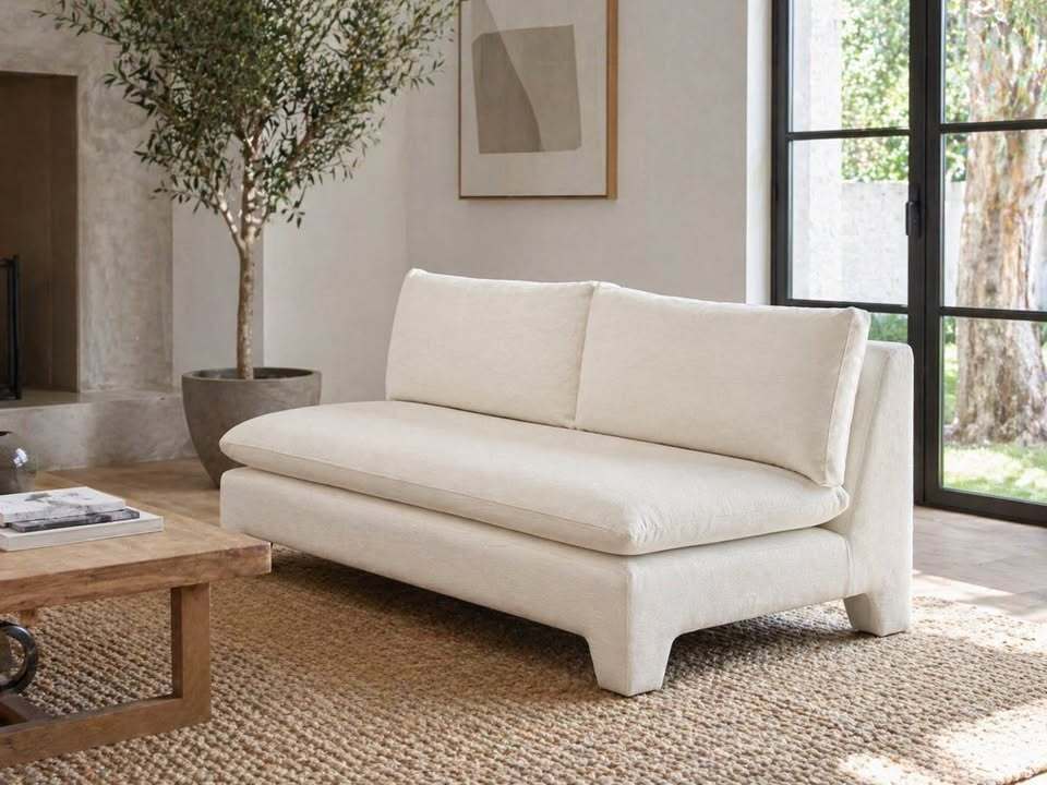Moe's Estelle Sofa Cream