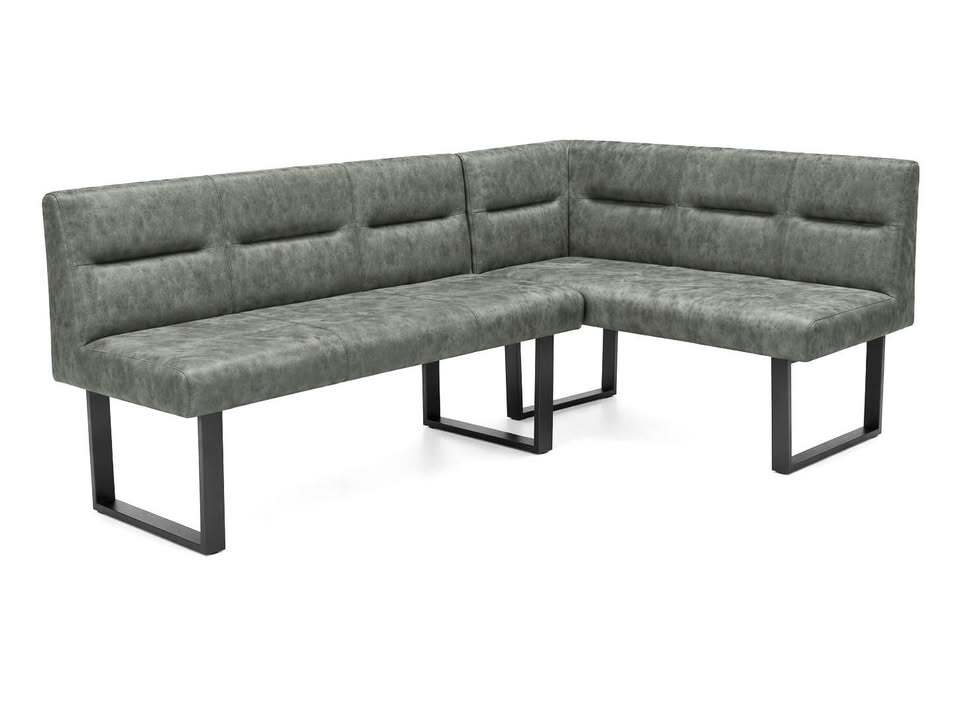 Moe's Home Collection Hanlon Corner Bench in Dark Grey