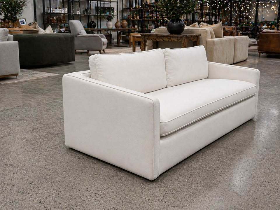 Moe's Phoebe Sofa Ivory