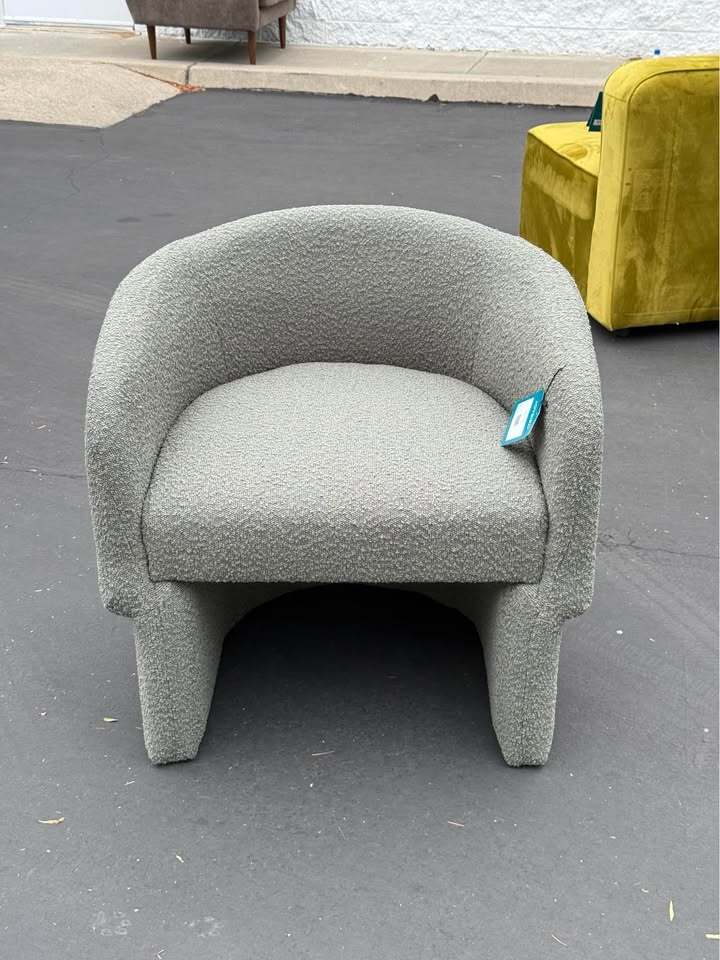 Joybird Mya Chair (Bubbly Cucumber)