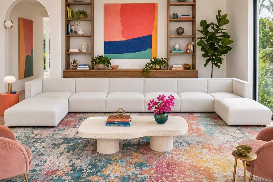 Rove Concepts Arya Modular Sectional (Modern Felt, Alesund)