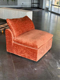 Joybird Bryant Petite Armless Chair (Terra Rose)