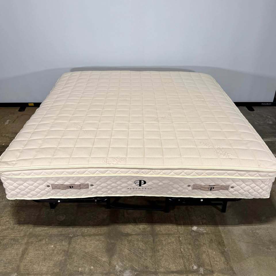 Plushbeds Luxury Bliss Hybrid Latex 12" Mattress (King, Firmness: Medium)