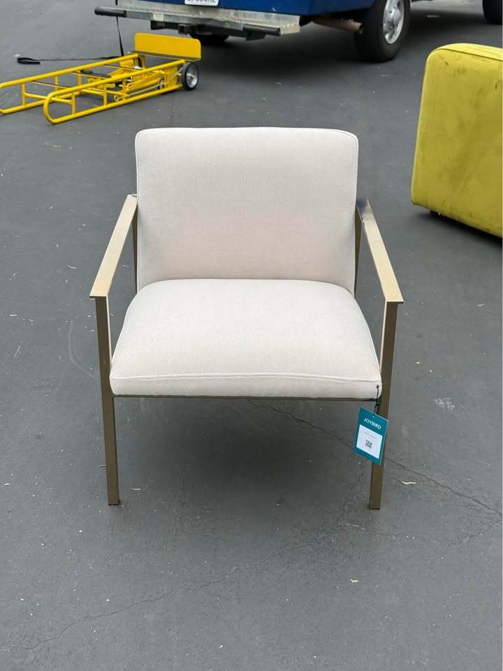 Joybird Orla Accent Chair (Leuven Snow)
