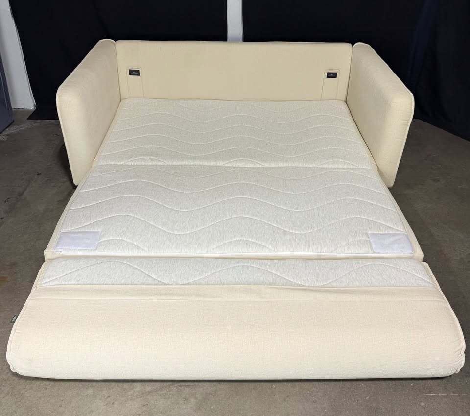 Koala Sofa Sleeper Bed 70" (3-Seater, Vanilla)