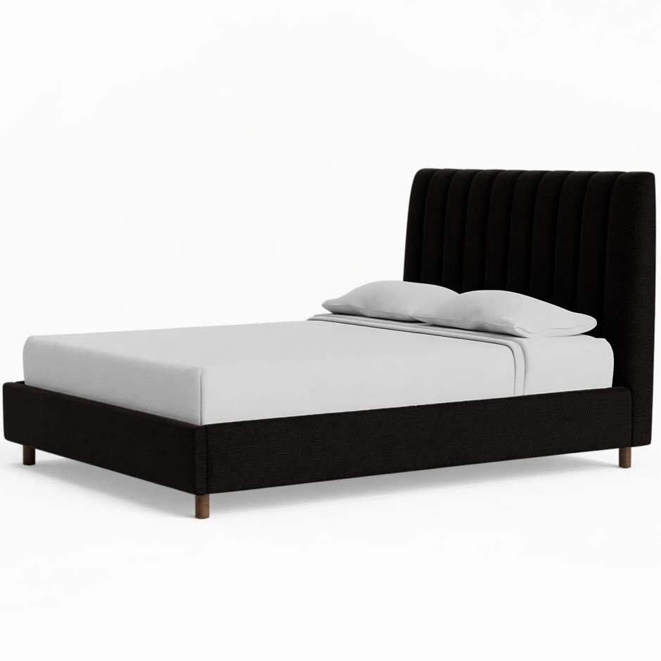 Joybird Lotta Bed (Queen, Milo Onyx)