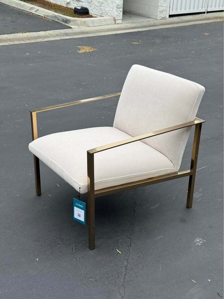Joybird Orla Accent Chair (Leuven Snow)
