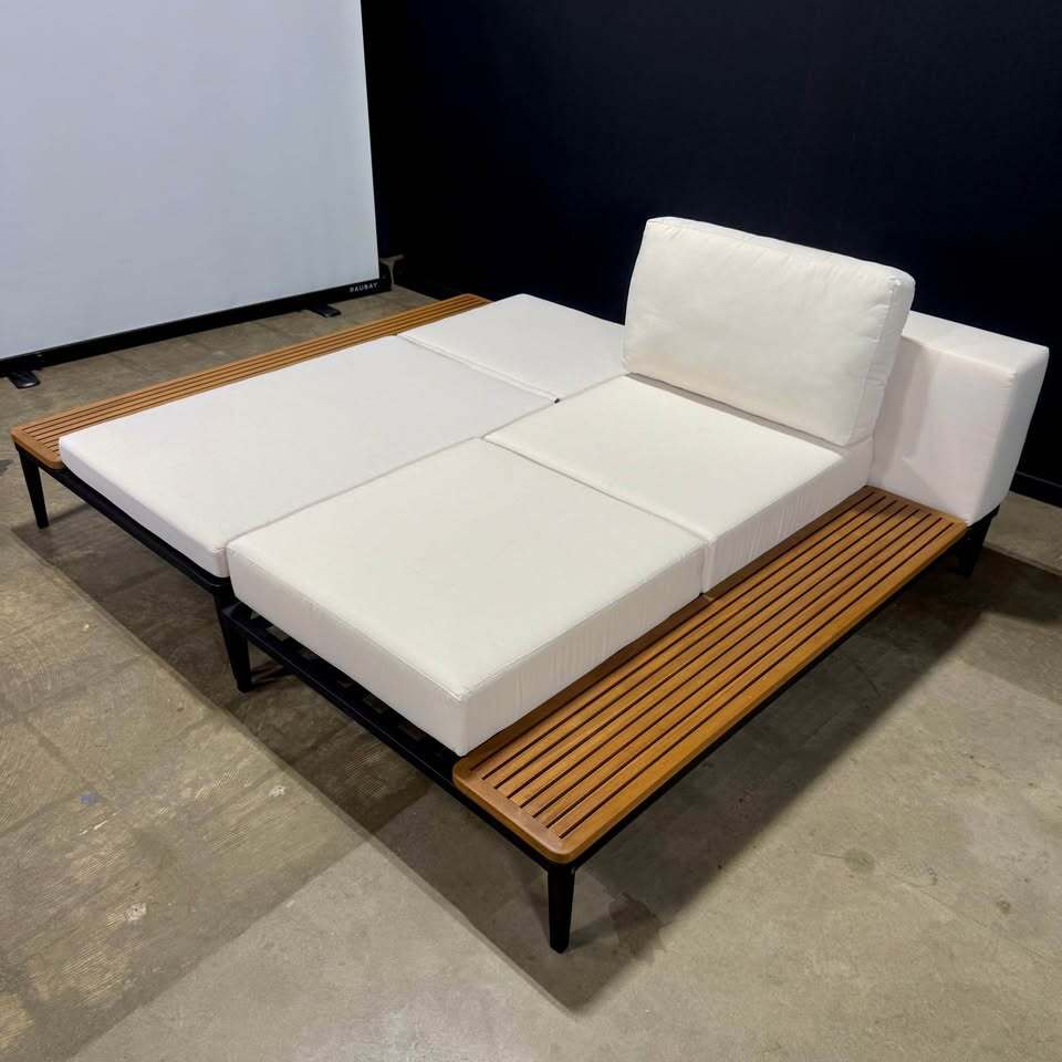 Rove Concepts Francis Outdoor Lounger with Right Chaise (Palisades Color)