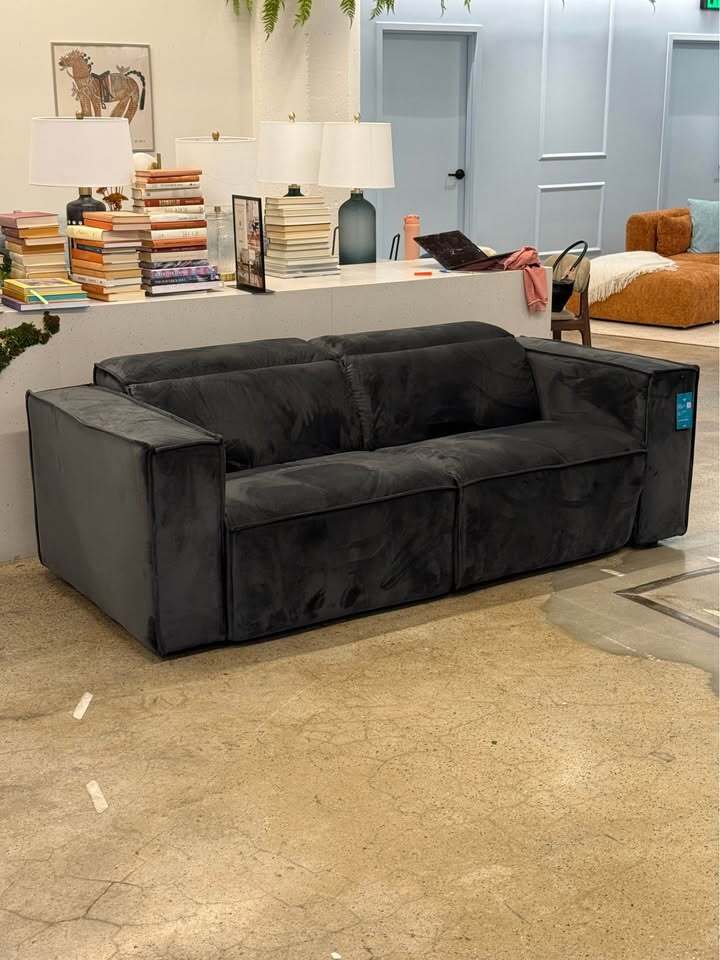 Joybird Camden Modular Reclining 2-Piece Sofa (Royale Gunmetal)
