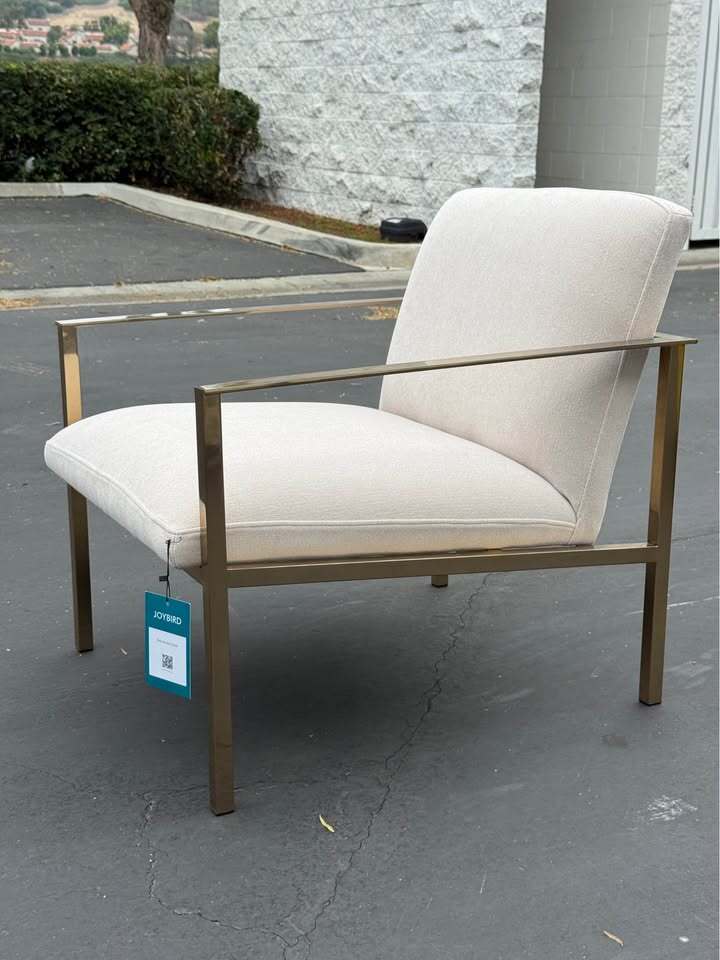 Joybird Orla Accent Chair (Leuven Snow)