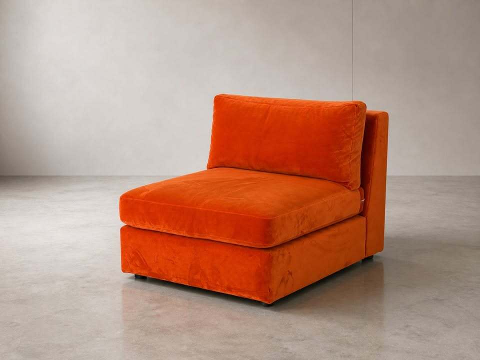 Joybird Daya Armless Chair (Royale Hacienda)