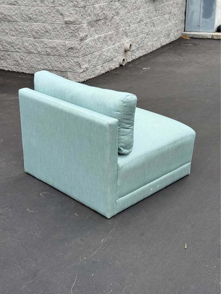 Joybird Maurice Armless Chair (Sunbrella Premier)