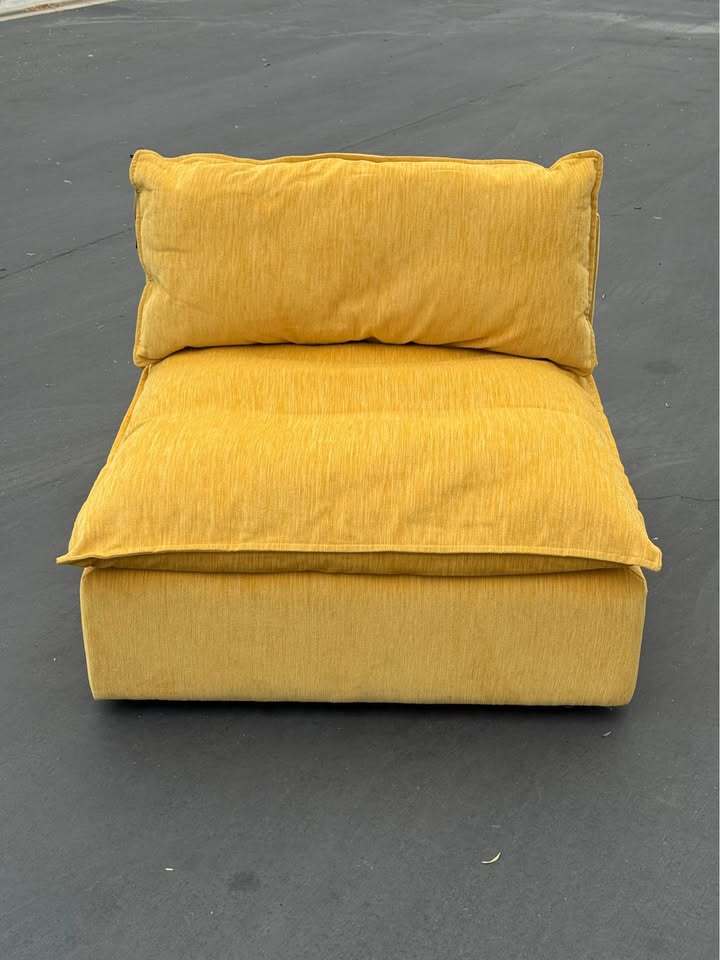 Joybird Haine Armless Chair (Bentley Daisey)