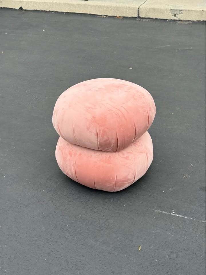 Joybird Azura Ottoman (Royale Blush)