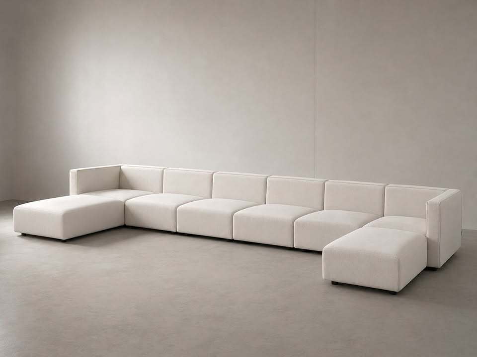 Rove Concepts Arya Modular Sectional (Modern Felt, Alesund)