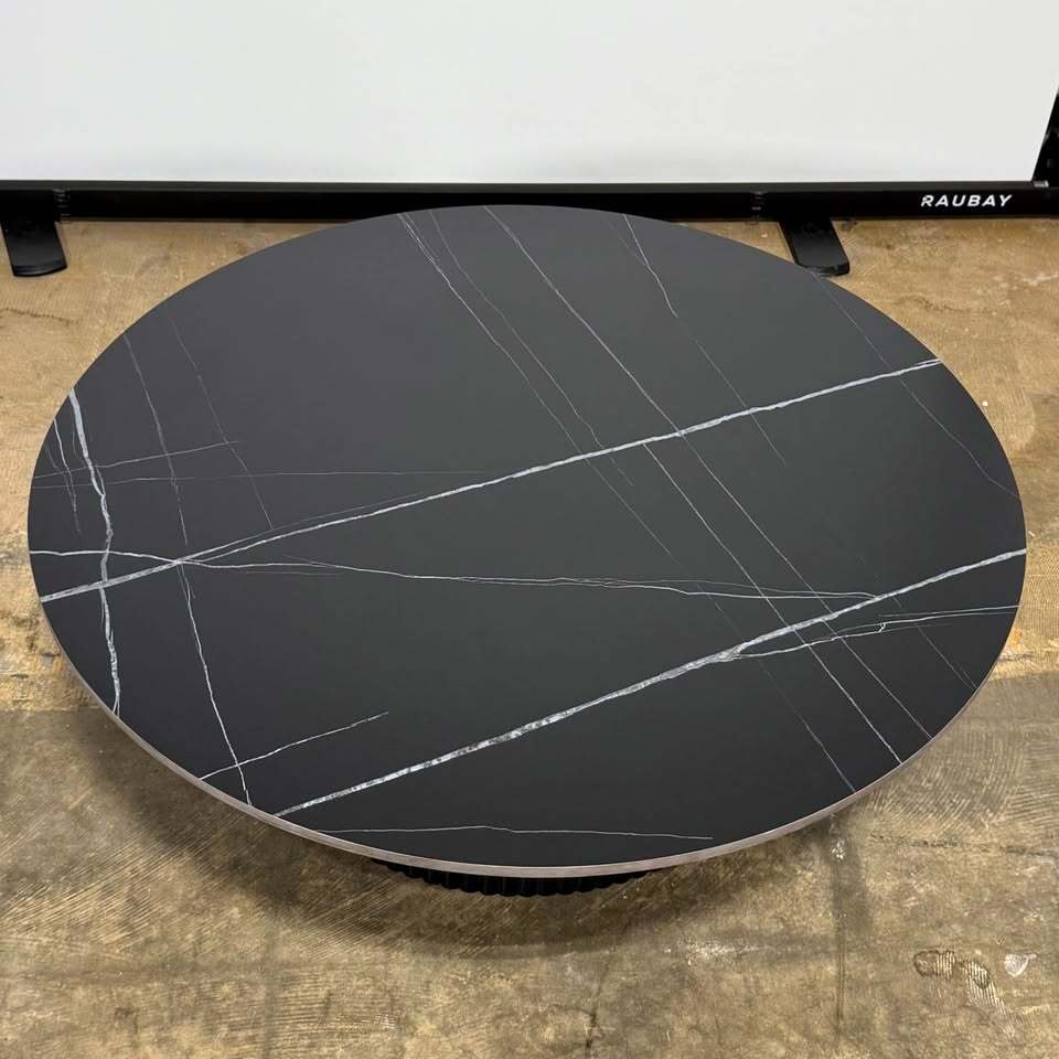 Rove Concepts Athena Coffee Table (Black Pietra Ceramic)