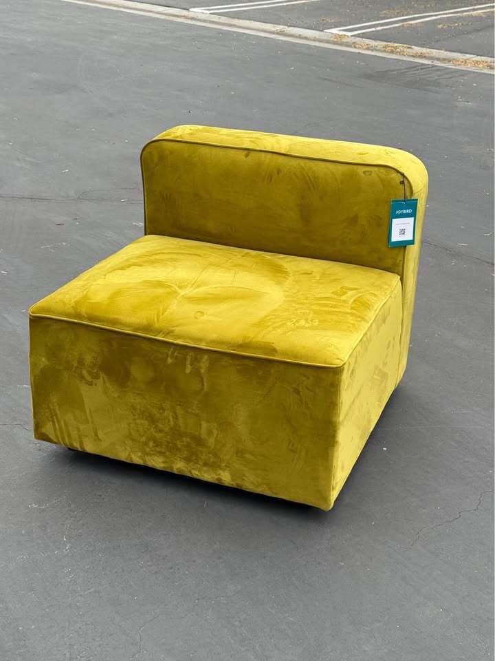 Joybird Logan Armless Chair (Royale Apple)