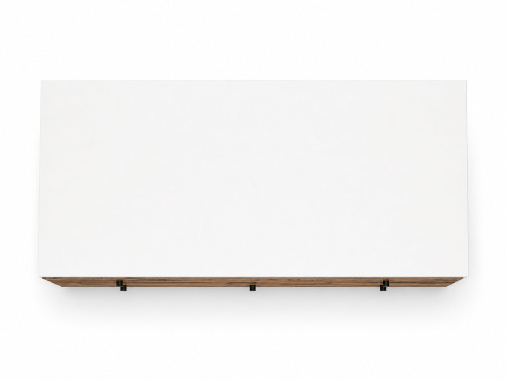 Rustic Wood & White 3-Drawer Dresser — $995 new, $550 today | Moveabl