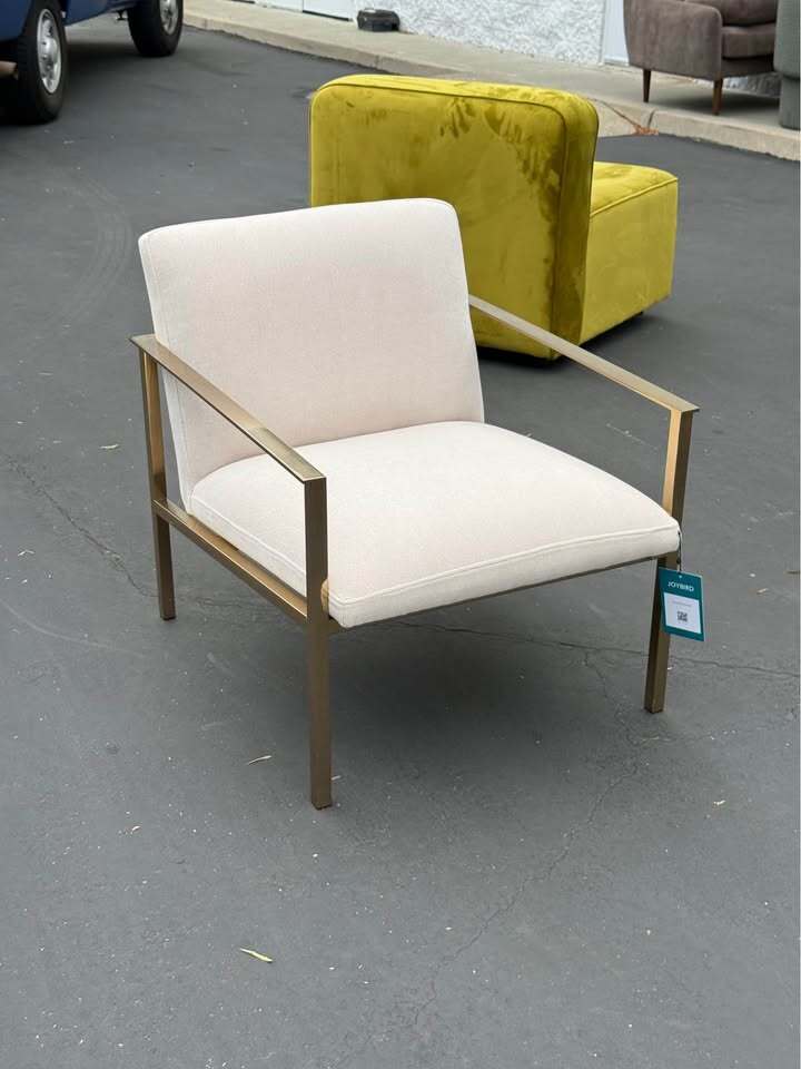 Joybird Orla Accent Chair (Leuven Snow)
