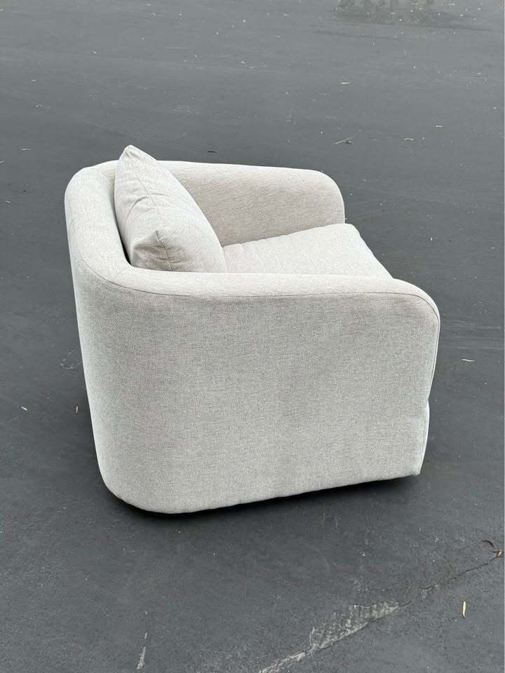 Joybird Amelia Swivel Chair (Merit Dove)