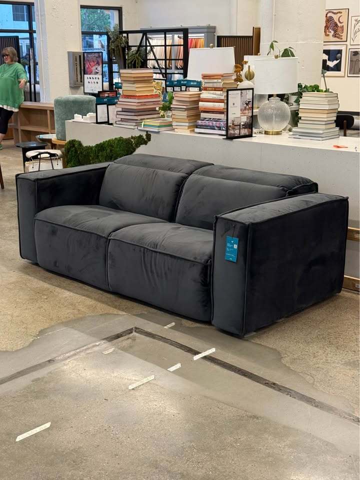 Joybird Camden Modular Reclining 2-Piece Sofa (Royale Gunmetal)