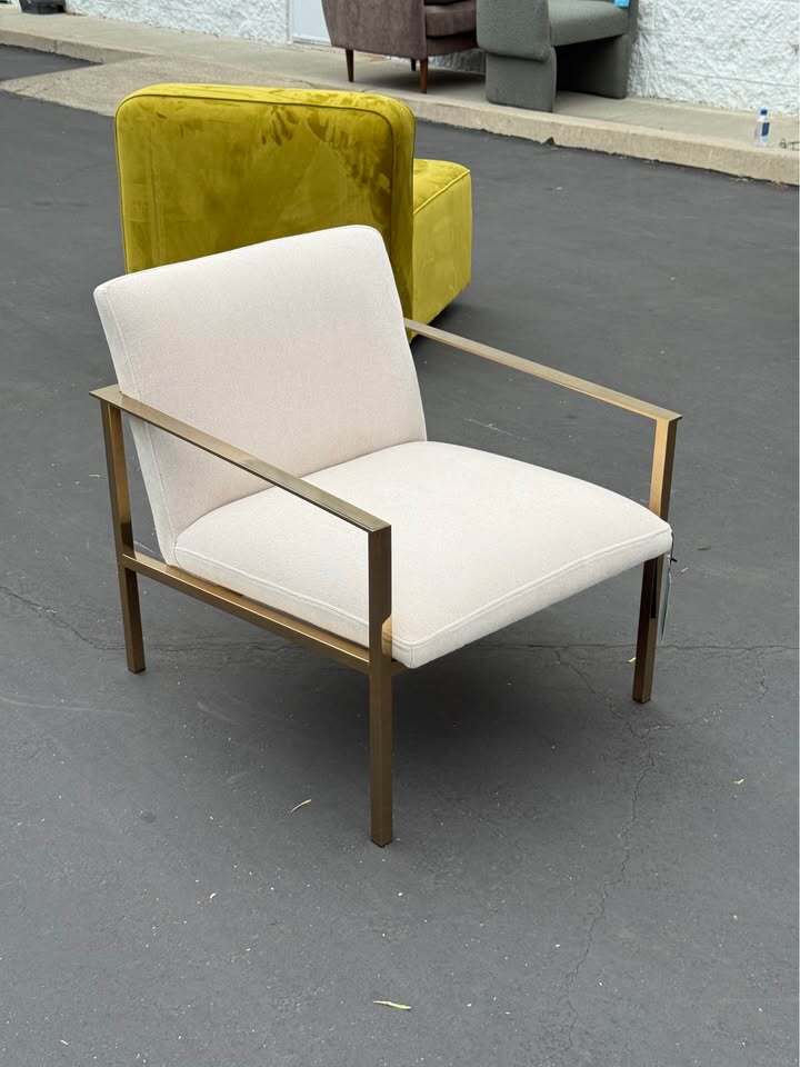 Joybird Orla Accent Chair (Leuven Snow)