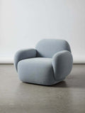 Moe's Home Collection Hazel Light Blue Lounge Chair