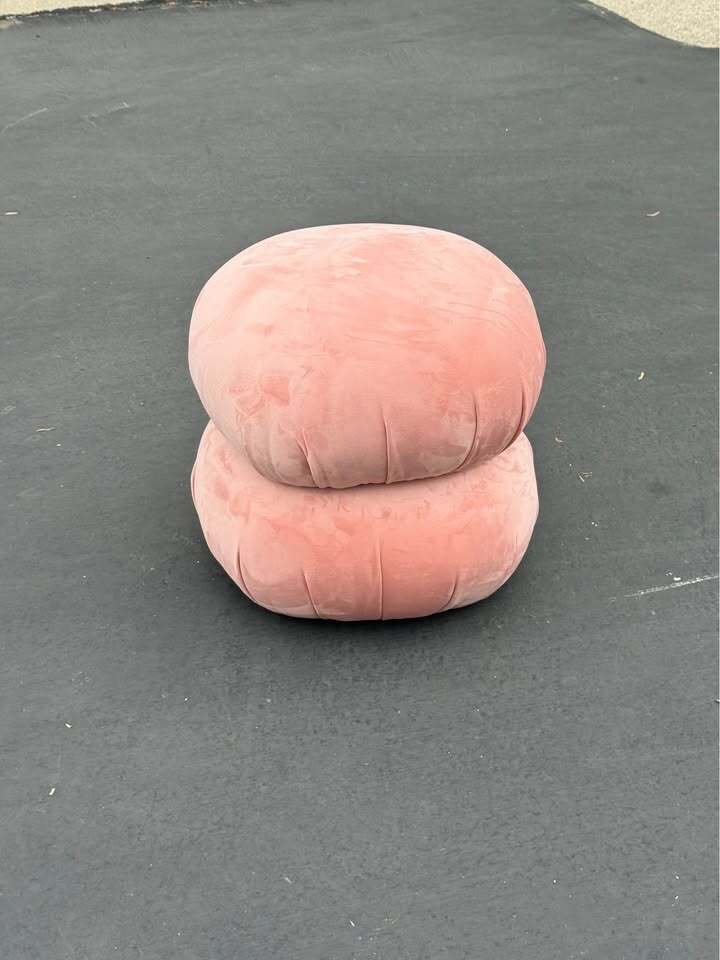 Joybird Azura Ottoman (Royale Blush)