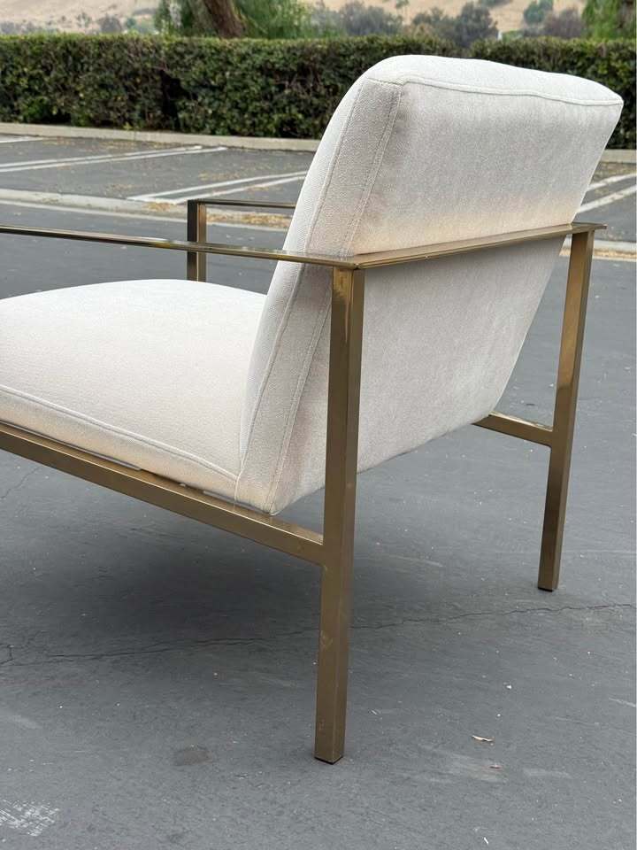 Joybird Orla Accent Chair (Leuven Snow)